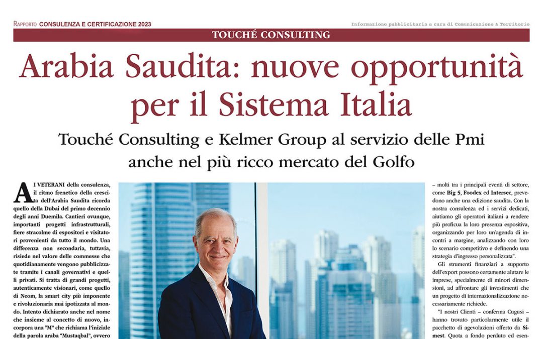 Arabia Saudita: nuove opportunità per il Sistema Italia