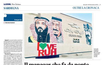 Il manager che fa da ponte tra l’isola e l’Arabia Saudita